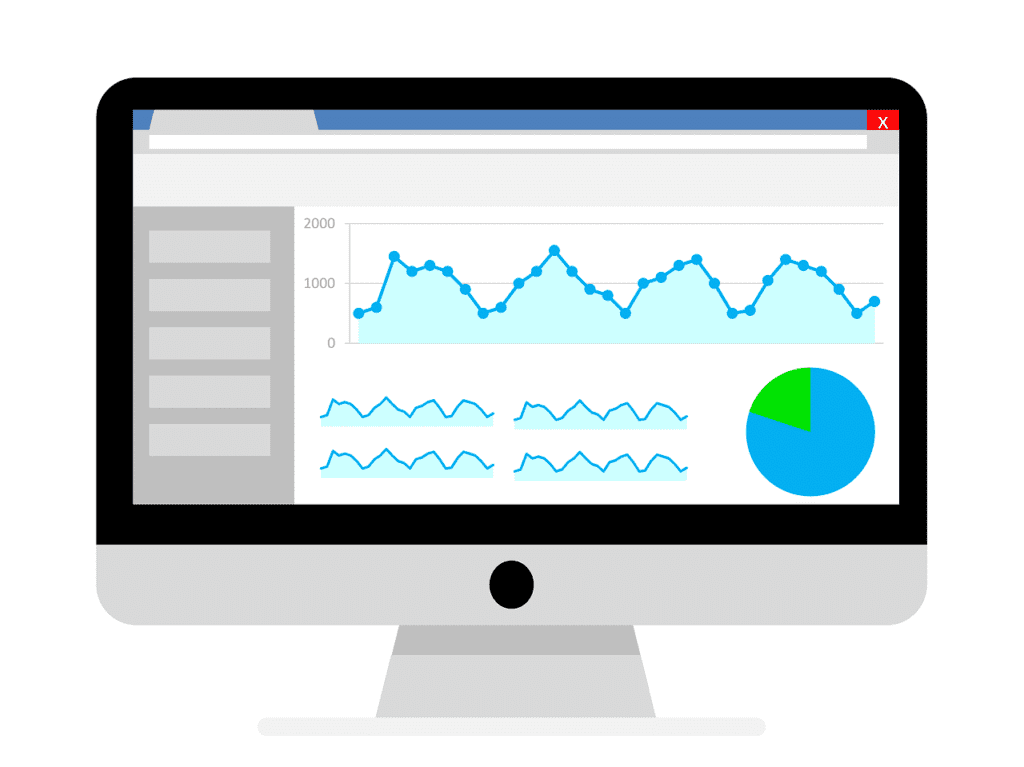 Analytics illustration. Ensure that you update regularly!