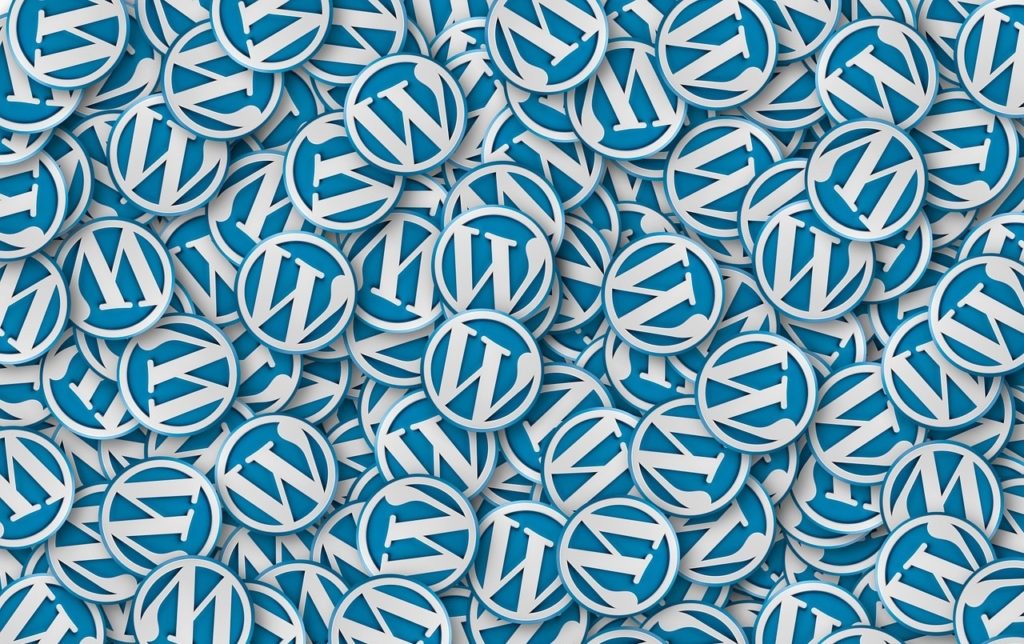 Image of WordPress button badges - update your WordPress website